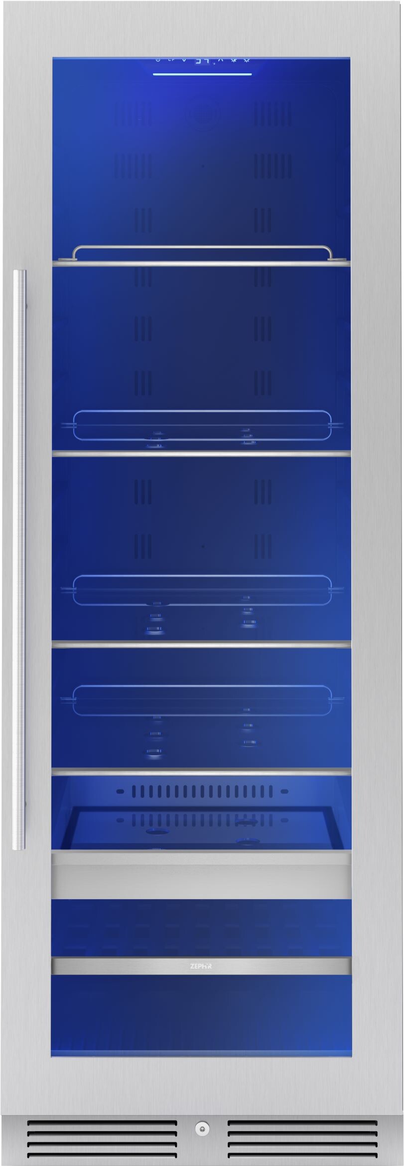 Zephyr PRESRV 24" Freestanding/Built In Beverage Center PRB24F01BG | Fridge.com