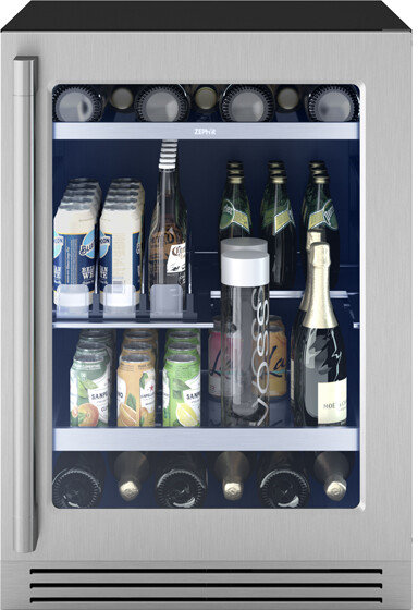 Presrv Pro 24 In. 7-Bottle And 88-Can Single Zone Beverage Cooler | Fridge.com