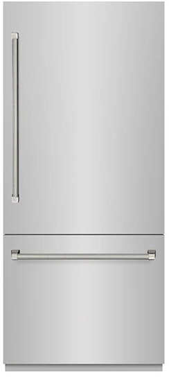 ZLINE 36 Inch autograph 36" Built In Counter Depth Bottom Freezer Refrigerator GRBITZ30436KPN — FIN-0019817 | Fridge.com