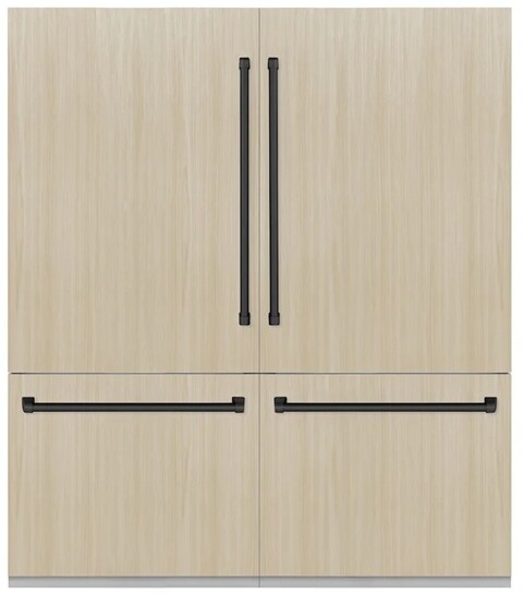 ZLINE 72 Inch autograph 72" Built In Counter Depth French Door Refrigerator GRBITZ72MB — FIN-0019832 | Fridge.com