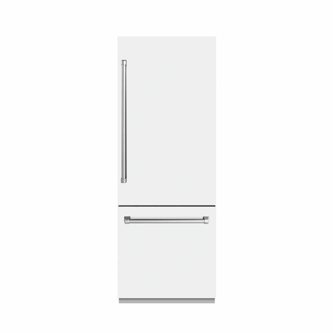 ZLINE 30 Inch Built In Counter Depth Bottom Freezer Refrigerator GRBIVWM30 — FIN-0019163 | Fridge.com