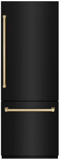 ZLINE 30 Inch autograph 30" Built In Counter Depth Bottom Freezer Refrigerator GRBIVZBS30CB — FIN-0017973 | Fridge.com