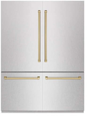 ZLINE 60 Inch autograph 60" Built In Counter Depth French Door Refrigerator GRBIVZSN60CB — FIN-0019955 | Fridge.com