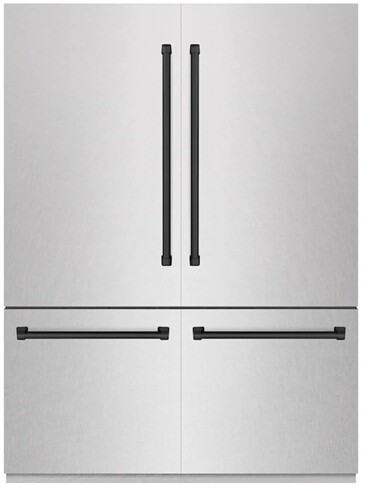 ZLINE 60 Inch autograph 60" Built In Counter Depth French Door Refrigerator GRBIVZSN60MB — FIN-0019190 | Fridge.com