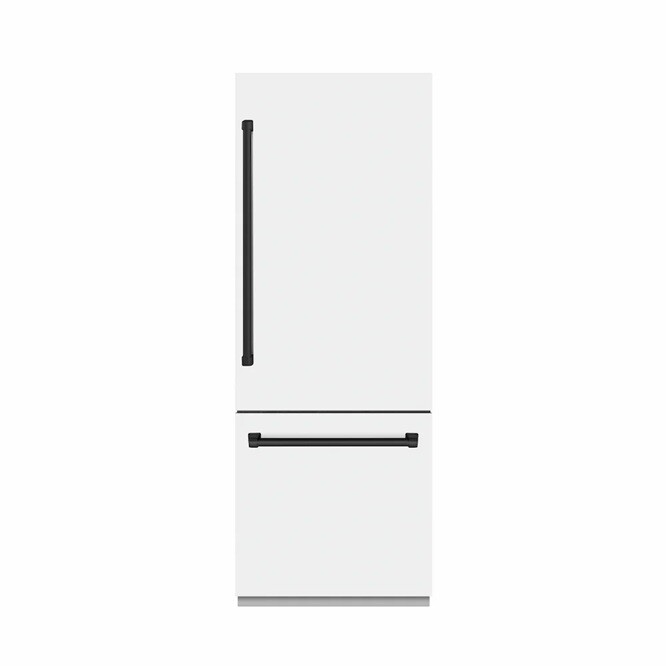 30 Inch Built In Counter Depth Bottom Freezer Refrigerator GRBIVZWM30MB — ZLINE, model GRBIVZ-WM-30-MB
