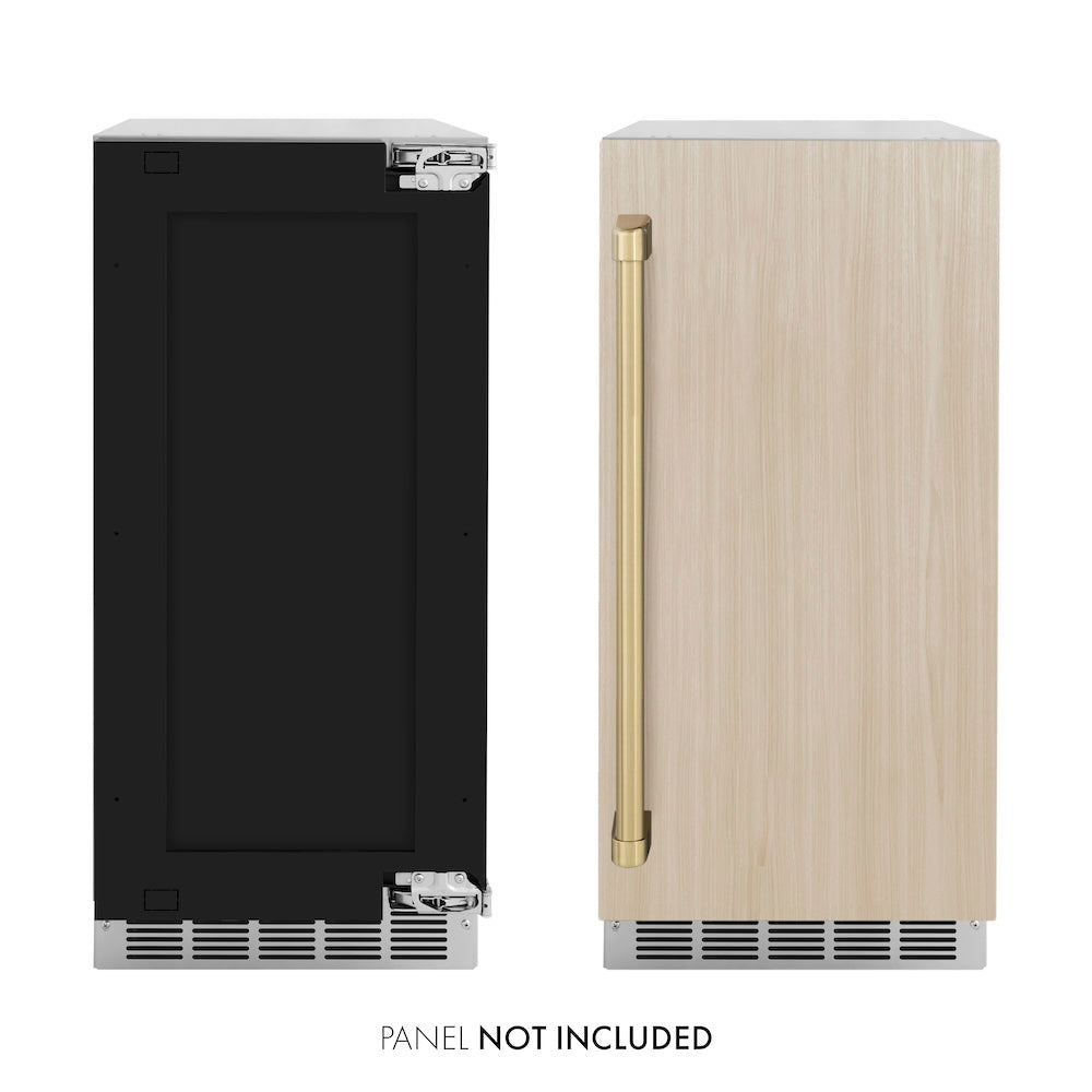 ZLINE Autograph 15" Built In Undercounter Ice Maker IGMDPZ15CB - View 2 | Fridge.com