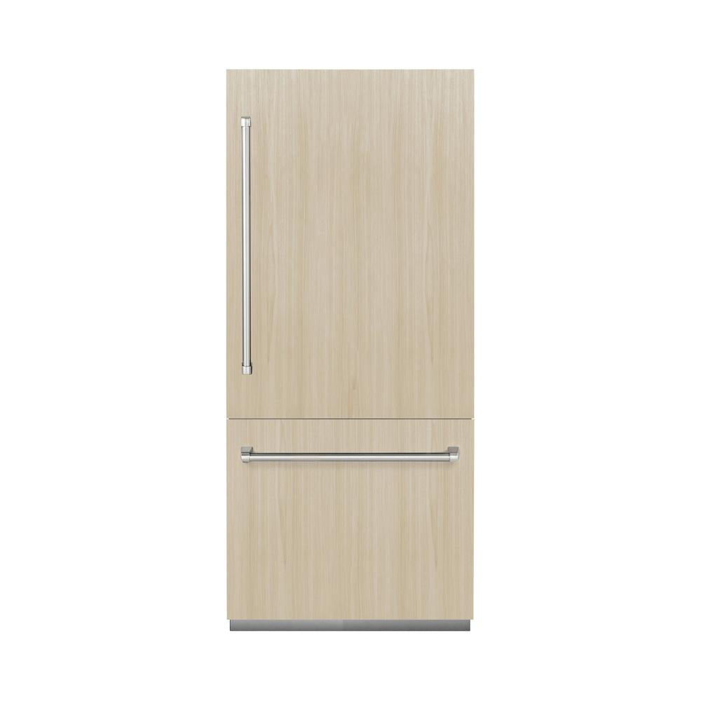 ZLINE 36 in. 19.8 cu. ft. Panel Ready Built-In Bottom Freezer Refrigerator With Water Dispenser And Ice Maker (Rbit-36) - View 4 | Fridge.com