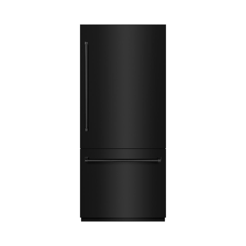 ZLINE 36 Inch 36" Built In Counter Depth Bottom Freezer Refrigerator RBITBS36 | Fridge.com
