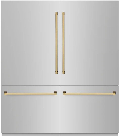 ZLINE 72 Inch autograph 72" Built In Counter Depth French Door Refrigerator RBITZ30472G — FIN-0017982 | Fridge.com