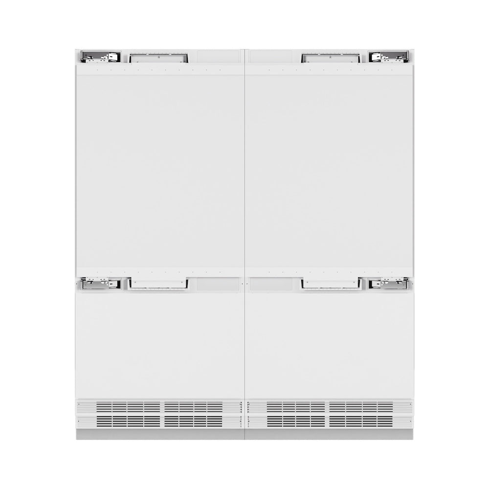 ZLINE 72 Inch Autograph 72" Built In Counter Depth French Door Refrigerator RBITZ72CB - View 3 | Fridge.com