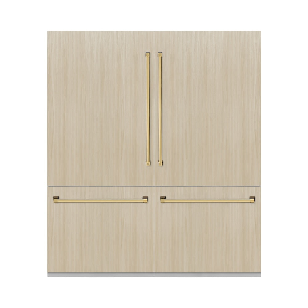 ZLINE 72 Inch autograph 72" Built In Counter Depth French Door Refrigerator RBITZ72G — FIN-0015165 | Fridge.com