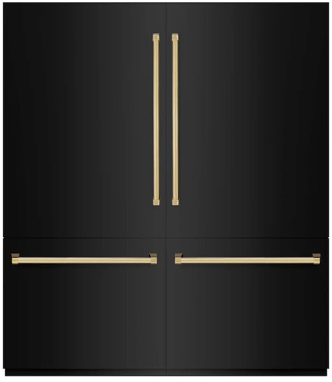 ZLINE 72 Inch autograph 72" Built In Counter Depth French Door Refrigerator RBITZBS72G — FIN-0020040 | Fridge.com