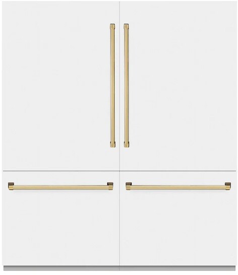 ZLINE 72 Inch autograph 72" Built In Counter Depth French Door Refrigerator RBITZWM72G — FIN-0017975 | Fridge.com