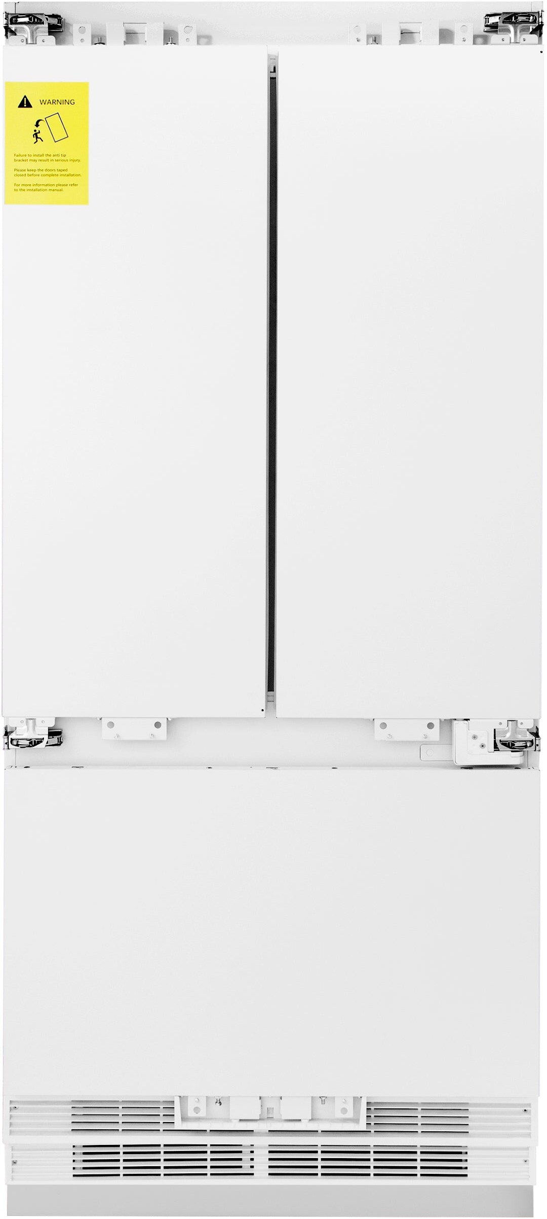 ZLINE 36 Inch 36" Built In Counter Depth French Door Refrigerator RBIV36 | Fridge.com