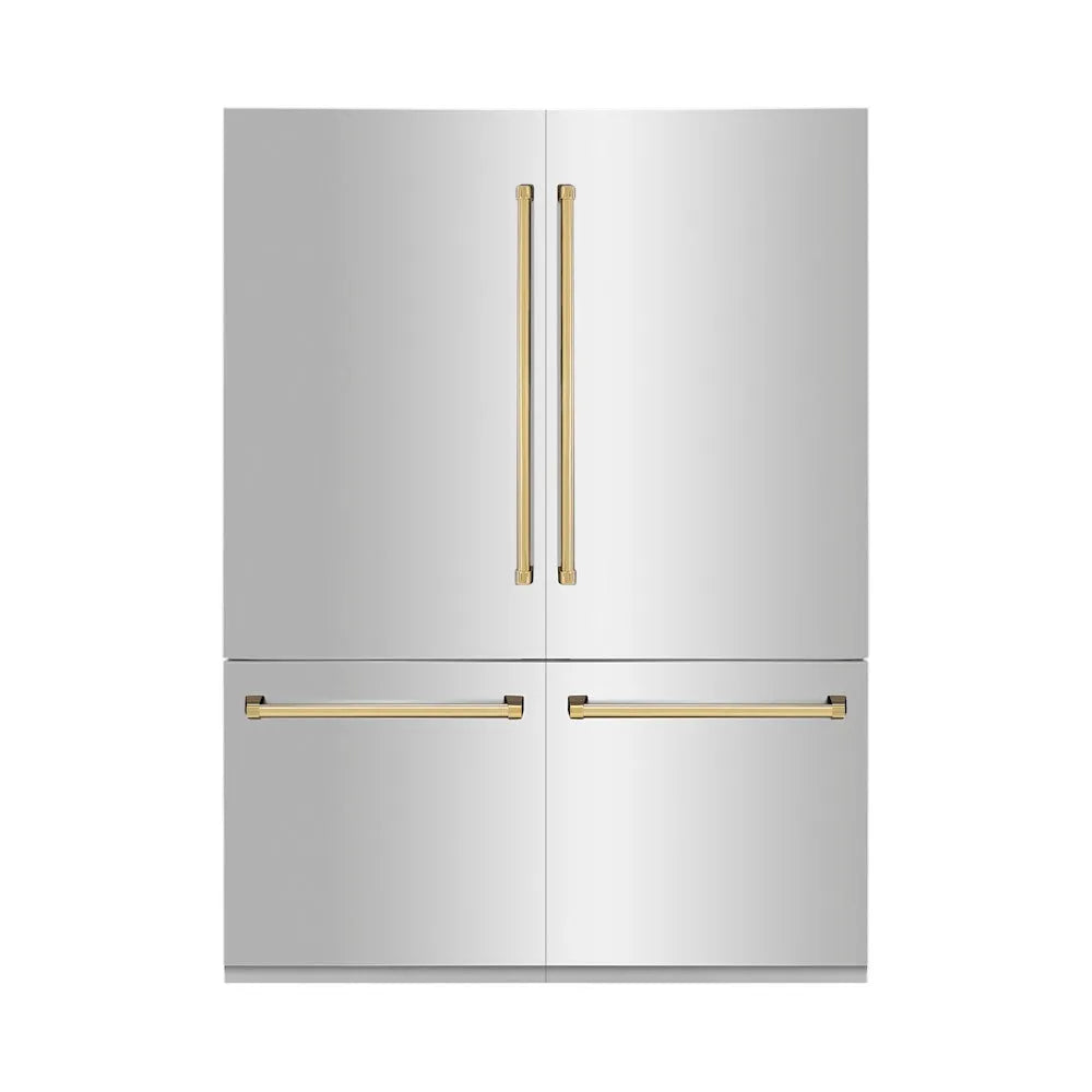 ZLINE 60 Inch 60" Built In French Door Refrigerator RBIVZ30460G | Fridge.com