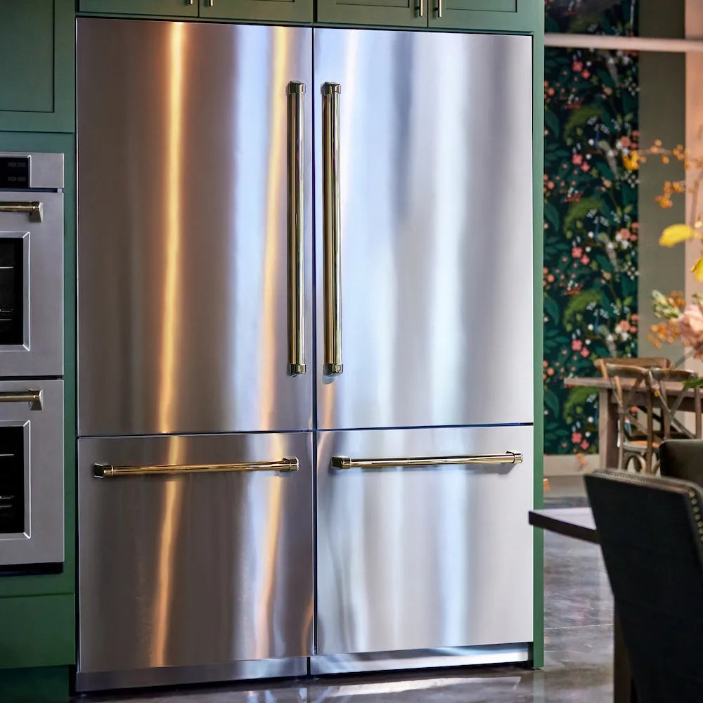 ZLINE 60 Inch Built In French Door Refrigerator RBIVZ30460G - View 3 | Fridge.com