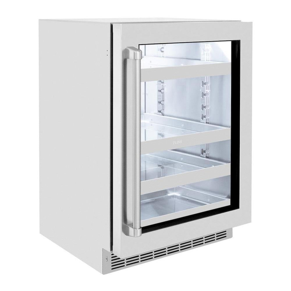 ZLINE 24" Built In Undercounter Beverage Center RBSOGS24 - View 5 | Fridge.com