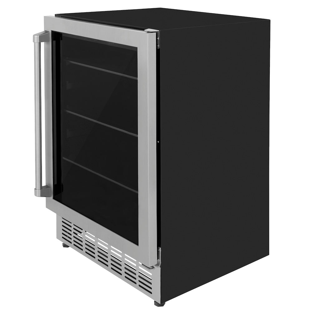 ZLINE Monument Series 23" Freestanding/Built In Undercounter Beverage Center RBVUS24 - View 6 | Fridge.com