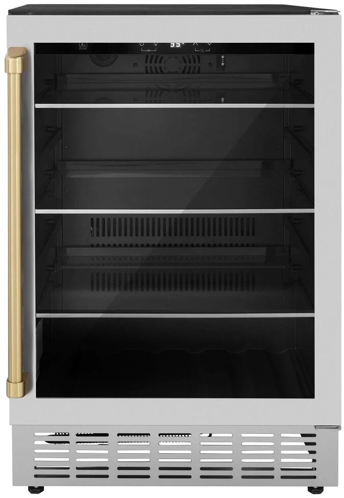 ZLINE autograph 23" Built In Undercounter Beverage Center RBVZUS24CB | Fridge.com