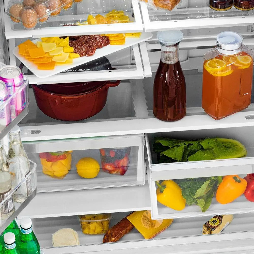 ZLINE 36 Inch autograph 36" Counter Depth French Door Refrigerator RFMZ36BSFCB | Fridge.com