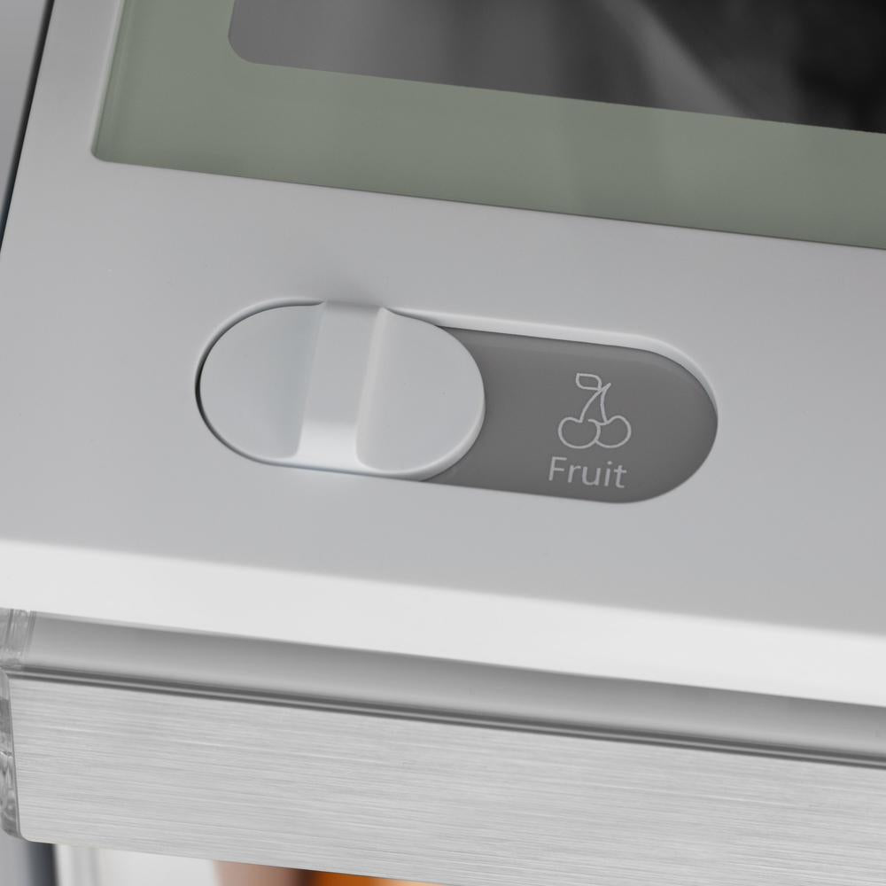 ZLINE Autograph Edition 36 in. 22.5 cu. ft. Counter-Depth French Door Refrigerator With Ice Maker In Fingerprint-Resistant Stainless Steel With Matte - View 5 | Fridge.com