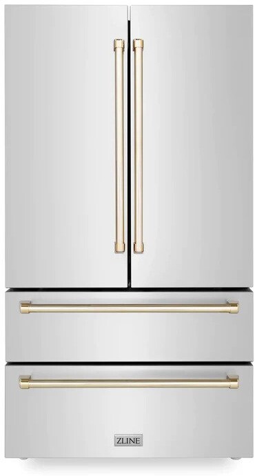 ZLINE 36 Inch autograph 36" Counter Depth French Door Refrigerator RFMZ36G — FIN-0019841 | Fridge.com
