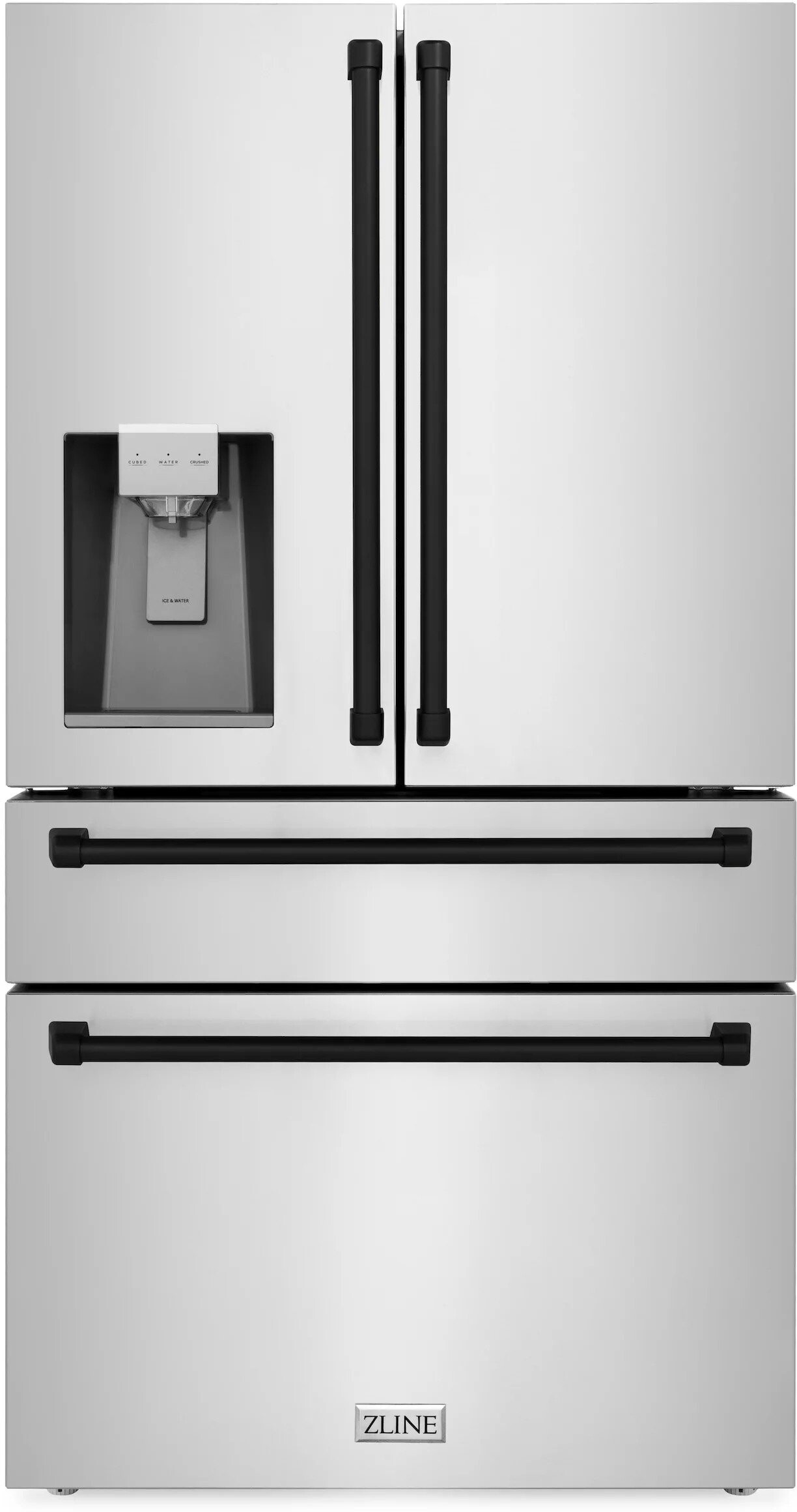ZLINE 36 Inch autograph 36" Counter Depth French Door Refrigerator RFMZW36MB — FIN-0018187 | Fridge.com