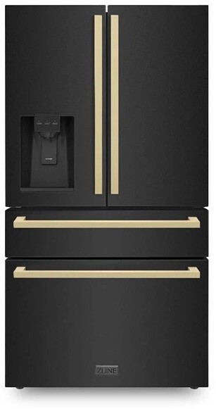 ZLINE 36 Inch autograph 36" Counter Depth French Door Refrigerator RFMZW36BSFCB — FIN-0018179 | Fridge.com