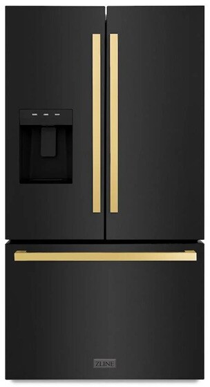 ZLINE 36 Inch autograph 36" French Door Refrigerator RSMZW36BSFG — FIN-0017913 | Fridge.com