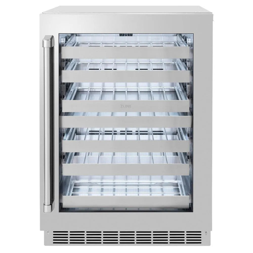 ZLINE 24 in. Touchstone Dual Zone 44 Bottle Wine Cooler - View 2 | Fridge.com