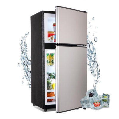 Mini Fridge with Freezer, 3.9 Cu. Ft. Adjustable Thermostat Compact Fridge with Freezer, Office Mini Refrigerator with Freezers, Small Size Dorm Fridg | Fridge.com